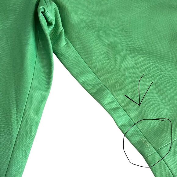 Ralph Lauren Black label 100% leather Green Pants NWT 10 - Picture 15 of 15